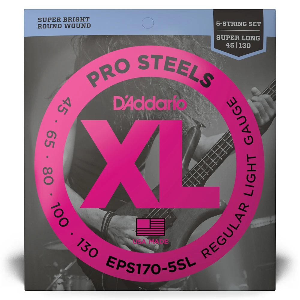 D´Addario EPS170-5SL 45-130 Pro Steel